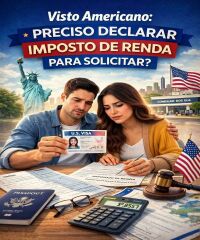 Imagem principal do artigo Visto Americano: Preciso Declarar Imposto de Renda Para Solicitar?